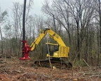 Komatsu Tracked Feller Buncher